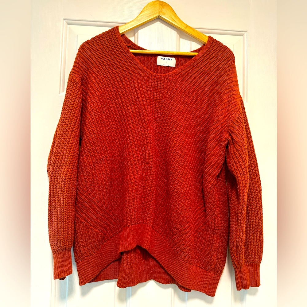Old Navy Scoop Neck Chunky Sweater